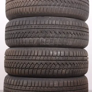 4x Winterreifen Continental Winter Contact TS850P 205/60R16 92H AO DOT18 volles Profil 2056016 demontiert von Neuwagen - Bild 3