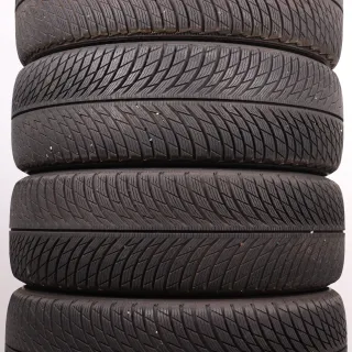 Winterräder 19 Zoll Audi Q5 SQ5 GU Original Felgen 8MA601025R Winterreifen 6-7mm DOT25 235/55R19 105H XL AO Michelin Pilot Alpin 5 5Doppelspeichen silber 7x19ET34 - Bild 10