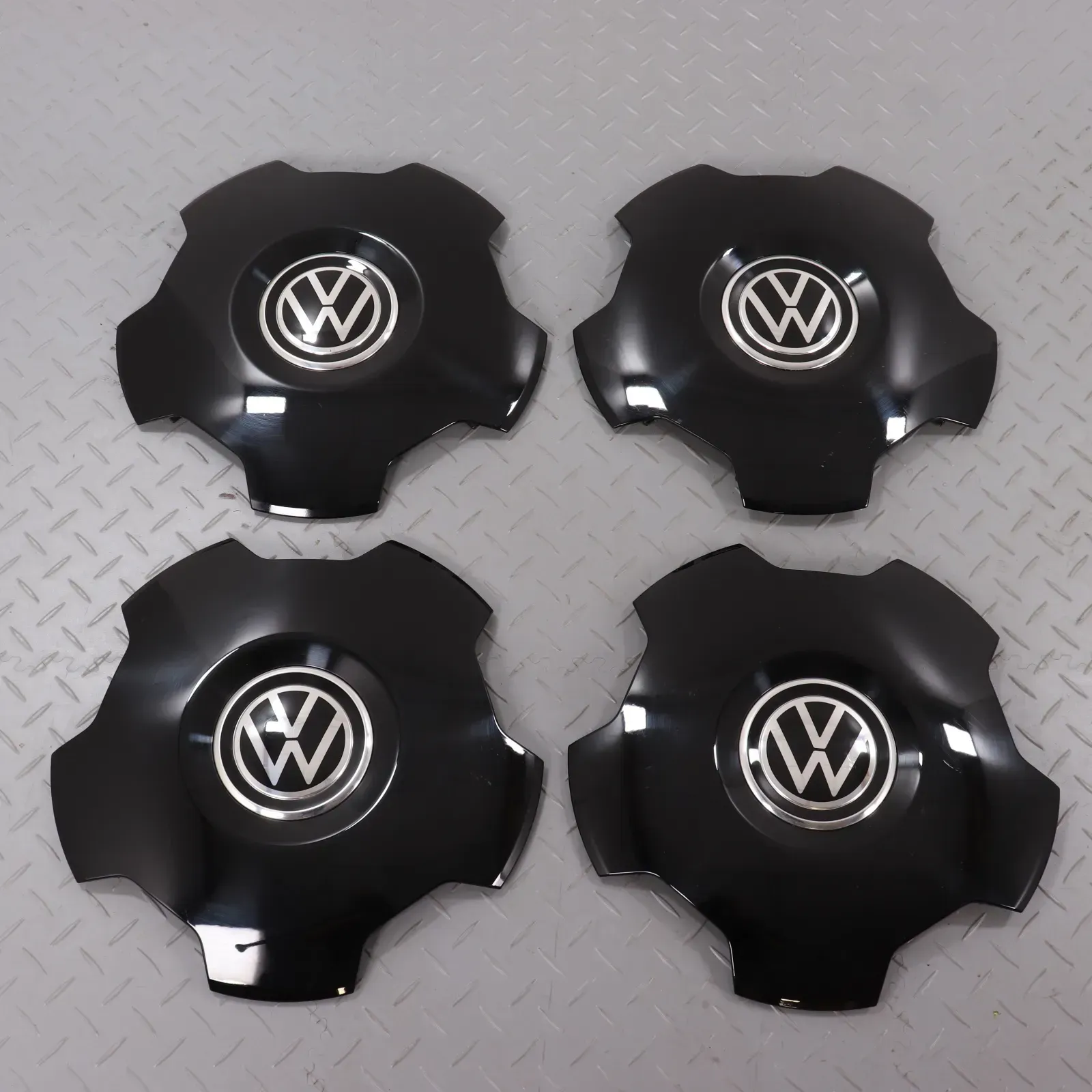 4x VW ID.Buzz Radkappen Nabendeckel Original VW 1T3601171D 1T3071214 4 Stück Set Satz für 20Zoll Stockton Felge - Bild 1