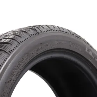 4x Winterreifen Michelin Pilot Alpin PA4 245/45R18 100V XL AO DOT19 volles Profil 2454518 - Bild 6