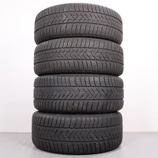 Winterräder 18 Zoll Mercedes C-Klasse W205 S205 C205 A205 Original Felgen A2054012802 & A2054012902 Reifen 6,5mm Pirelli Sottozero 3 225/45R18 & 245/40R18 RDK - Bild 9