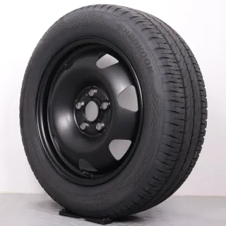 Sommerräder 17 Zoll VW T5 T6 T6.1 Original Felgen 7J5601027 Sommerreifen 215/60R17C 109/107T Hankook RA58 Vantra Transit Stahlfelge schwarz matt 7x17ET56 5x120 Stahlfelgen NEU - Bild 6