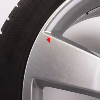 Winterräder 20 Zoll Audi A6 S6 4K C8 Original Felgen 4K0601025K Winterreifen 7,5-8mm DOT22 255/40R20 101W XL AO Continental Winter Contact TS 850 P 5-Arm Design RDK - Bild 3