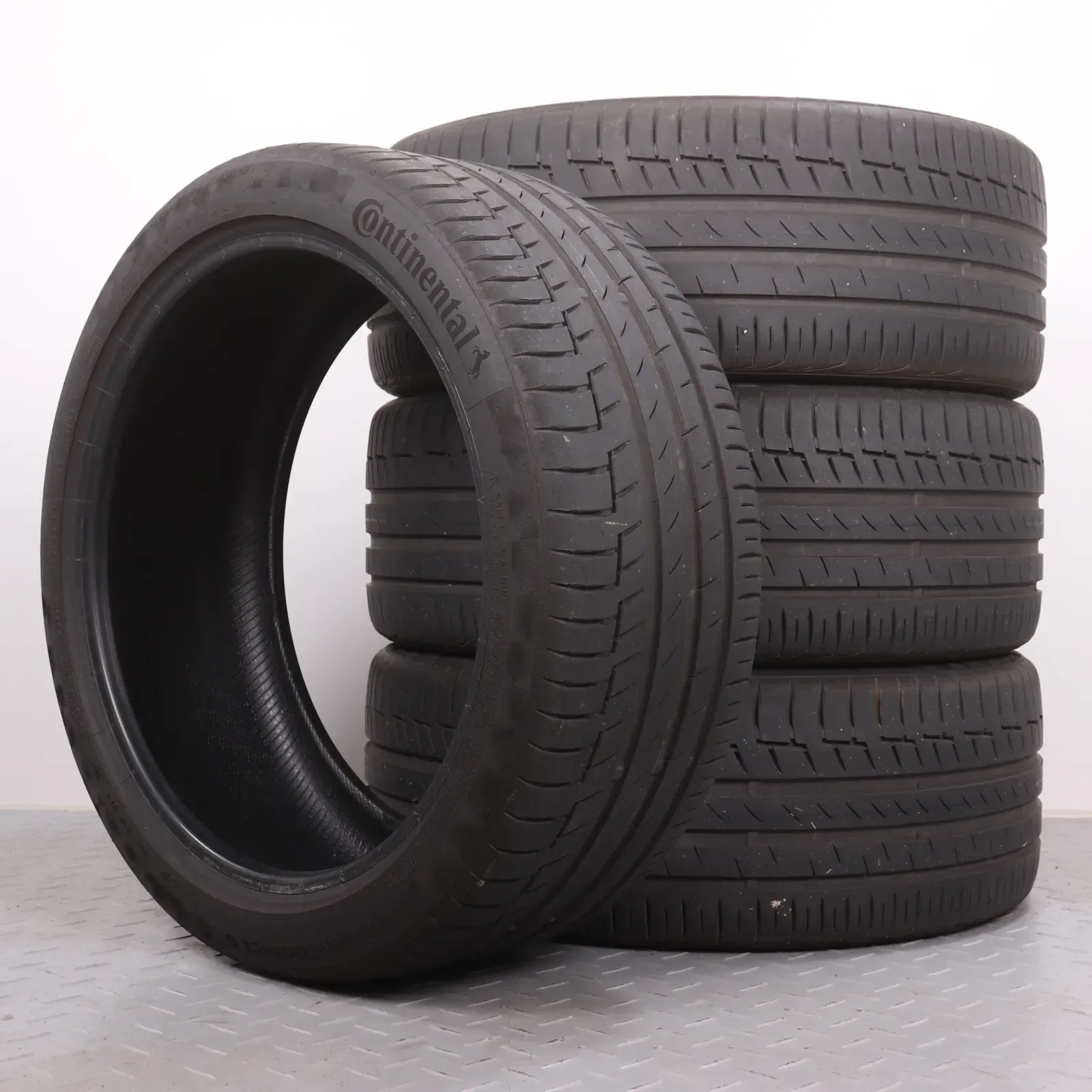 4x Sommerreifen Continental Premium Contact 6 225/40R18 92Y XL DOT1622 4,5-5mm 2254018 - Bild 1