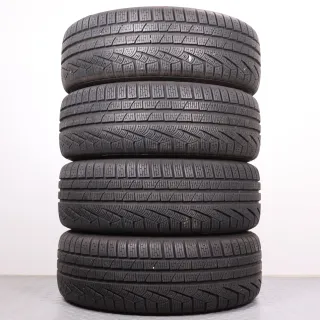 Winterräder 18 Zoll VW Tiguan II & Allspace Original Felgen Sebring schwarz 5NA601025AQ Winterreifen DOT23 7,5 & 8mm 235/55R18 104H XL AO Pirelli Sottozero Winter 210 Serie 2 - Bild 9