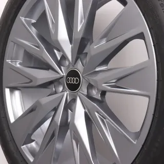 Winterräder 20 Zoll Audi A6 e-tron GH Original Felgen 85E601025AR & AS Winterreifen 235/45R20 & 265/40R20 XL R0 Pirelli P Zero Winter 5-Doppelspeichen platingrau NEU - Bild 10