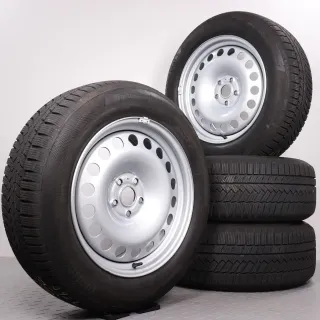 Winterräder 18 Zoll VW ID. Buzz Original Stahlfelgen 8x18ET45 & 8,5x18ET56 Winterreifen DOT24&25 8-8,5mm 235/60R18 &255/55R18 Continental Winter Contact TS850P Conti-Seal - Bild 1