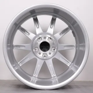 Alufelgen 18 Zoll Mercedes-Benz CLA EQ C174 & Shooting Brake X174 Original Felgen Felgensatz 10-Speichen A1784010000 & A1784010100 silber 7,5x18ET48,4 & 9x18ET67 5x112 66,6mm - Bild 10