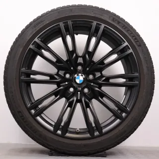 Winterräder 19 Zoll BMW M2 G87 M3 G80 G81 M4 G82 G83 Original Felgen Styling 829M 8093844 & 8093845 9x19ET20 & 9,5x19ET20 Winterreifen 275/35R19 100V XL *  Michelin Pilot Alpin 5 - Bild 2