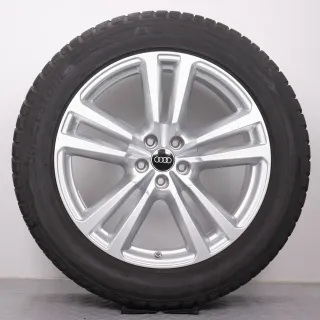 Winterräder 20 Zoll Audi Q7 SQ7 4M Original Alufelgen 4M0601025G Winterreifen DOT23 8mm 255/50R20 109H XL AO Bridgestone Blizzak LM-80 EVO RDK - Bild 4