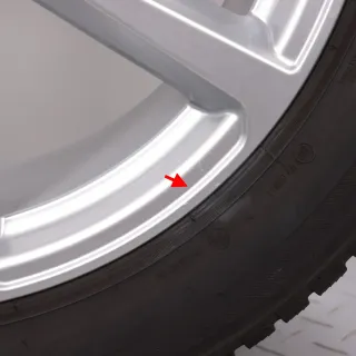 Winterräder 20 Zoll Audi Q7 SQ7 4M Original Alufelgen 4M0601025G Winterreifen DOT23 7,5mm 255/50R20 109H XL AO Bridgestone Blizzak LM-80 EVO - Bild 6