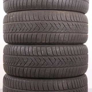 4x Winterreifen Pirelli Winter Sottozero 3 225/45R18 95H XL MOE RSC 5mm DOT21&22 2254518 - Bild 3