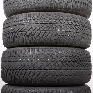 Winterräder 20 Zoll VW ID. Buzz Original Felgen 1T3601025AB & 1T3601025AC Winterreifen DOT23/24 7mm & 6-6,5mm 235/50R20 & 265/45R20 Alufelgen Stockton silber 8,5x20ET40 & 10x20ET58 - Bild 10