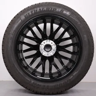 Winterräder 20 Zoll Audi Q7 SQ7 4M Original Felgen 4M0601025DR Winterreifen DOT24 7,5-8mm 285/45R20 112V XL AO Goodyear Ultra Grip 8 Performance SUV schwarz glangedreht 9x20ET28 - Bild 8