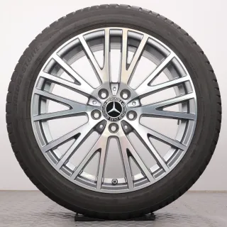 Winterräder 18 Zoll Mercedes-Benz A-& B-Klasse W177 W247 CLA C118 X118 Original Felgen A1774010600 Winterreifen 4,5mm DOT24 225/45R18 91H MO Bridgestone Blizzak LM-001 7,5x18ET49 - Bild 3