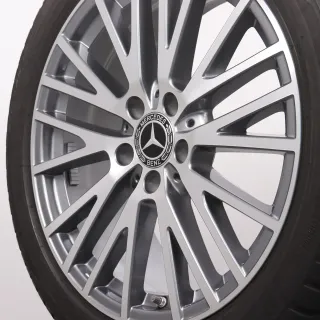 Winterräder 18 Zoll Mercedes-Benz A- / B-Klasse W177 W247 CLA C118 X118 Original Felgen A1774010600 Winterreifen 5mm DOT23&24 225/45R18 91H MO Bridgestone Blizzak LM-001 7,5x18ET49 - Bild 7