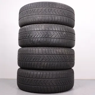 Winterräder 18 Zoll Mercedes-Benz A- B- CLA- Klasse W177 V177 W247 C118 X118 Original Felgen A1774011500 Winterreifen 4,5mm DOT18 225/45R18 91H MO Pirelli - Bild 11