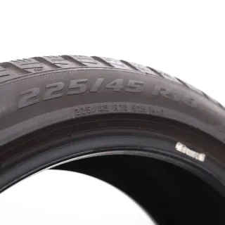 4x 225/45R18 91H Winterreifen Pirelli Sottozero 3 MO 2254518 4-4,5mm DOT17&19 - Bild 6