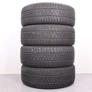 4x Winterreifen Pirelli Winter Sottozero 3 225/45R18 91H MO 4,5mm DOT18 2254518 - Bild 2