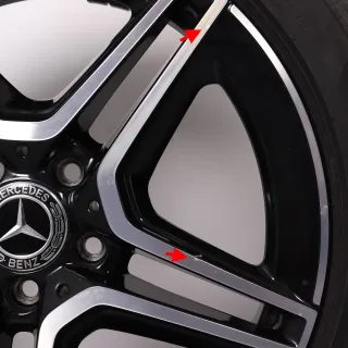 Winterräder 18 Zoll Mercedes-Benz A- B- CLA- Klasse W177 V177 W247 C118 X118 Original Felgen A1774011500 Winterreifen 5&5,5mm DOT19 225/45R18 91H MO Pirelli - Bild 7