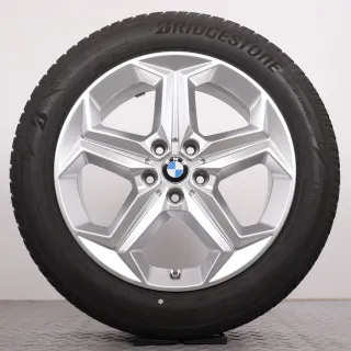 Winterräder 18 Zoll BMW X1 iX1 U11 & X2 iX2 U10 Original Felgen 6898039 Styling 865 Winterreifen 6-6,5mm & 6,5-7mm DOT22 225/55R18 102H XL * Bridgestone Blizzak LM005 - Bild 5