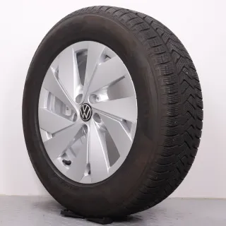 Winterräder 17 Zoll VW Tiguan CT & Tayron R4 Original Felgen 571601025 Winterreifen DOT24 4,5mm & 6,5mm 215/65R17 99H Seal-Inside Pirelli Scorpion Winter Bari 7x17ET40 5x112 - Bild 6