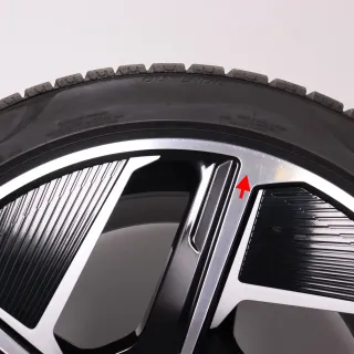 Winterräder 20 Zoll Audi e-tron GT + RS Original Felgen 4J3601025F & 4J3601025H Winterreifen DOT25 7,5mm245/45R20 & 285/40R20 Pirelli P Zero Winter 9x20ET54 & 11x20ET60 RDK - Bild 7