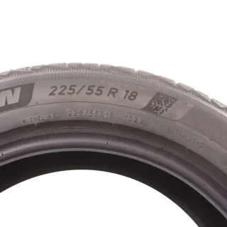 2x Winterreifen Michelin Pilot Alpin 5 225/55R18 102V XL AO DOT19&20 5mm 2255518 - Bild 5