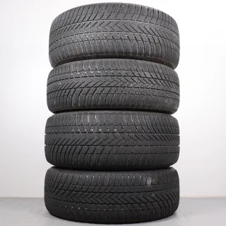 Winterräder 20 Zoll VW ID. Buzz Original Felgen 1T3601025AB & 1T3601025AC Winterreifen DOT23/24 7mm & 6-6,5mm 235/50R20 & 265/45R20 Alufelgen Stockton silber 8,5x20ET40 & 10x20ET58 - Bild 9