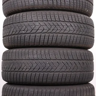 Winterräder 18 Zoll VW Arteon 3H Original Felgen 3G8601025N Winterreifen 5,5&6,5mm DOT23 245/45R18 96V Pirelli Winter Sottozero 3 Sebring grau 8x18ET40 5x112 Winterradsatz - Bild 10