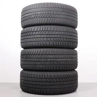 Winterräder 18 Zoll VW Golf 7 VII & Golf Sportsvan Original Felgen 5G0601025EC Winterreifen 225/40R18 92V XL Continental Winter Contact TS870P Pretoria silber 7,5x18ET51 - Bild 10