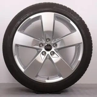 Winterräder 20 Zoll Audi A6 S6 4K C8 Original Felgen 4K0601025K Winterreifen 6-7mm DOT21&22 255/40R20 101W XL AO Continental Winter Contact TS 850 P 5-Arm Design RDK - Bild 3