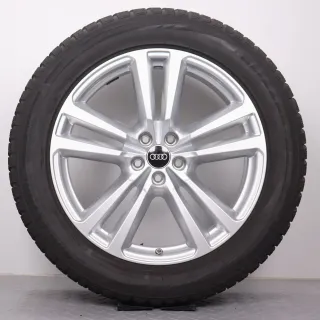 Winterräder 20 Zoll Audi Q7 SQ7 4M Original Alufelgen 4M0601025G Winterreifen DOT23 8mm 255/50R20 109H XL AO Bridgestone Blizzak LM-80 EVO RDK - Bild 3