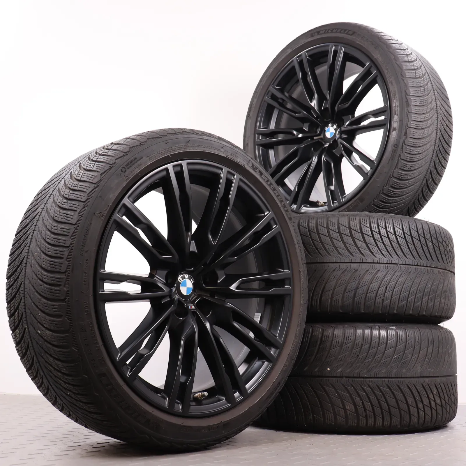 Winterräder 19 Zoll BMW M2 G87 M3 G80 G81 M4 G82 G83 Original Felgen Styling 829M 8093844 & 8093845 9x19ET20 & 9,5x19ET20 Winterreifen 275/35R19 100V XL *  Michelin Pilot Alpin 5 - Bild 1
