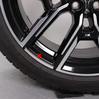 Winterräder 19 Zoll BMW i4 G26 & 4er Gran Coupe G26 Original Felgen Styling 859M 8747304 & 8747305 8,5x19ET35 & 9x19ET42 Reifen 5-5,5mm DOT21 245/40R19 & 255/40R19 Goodyear RDK - Bild 5