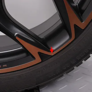 Winterräder 20 Zoll Cupra Formentor VZ5 Original Felgen 5FF601025M Winterreifen 255/35R20 97W XL Continental Winter Contact TS850P schwarz kupfer 8,5x20ET40 5x112 Alufelgen - Bild 6
