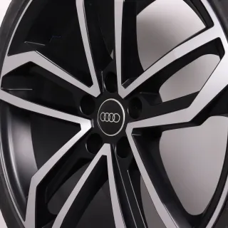 Winterräder 19 Zoll Audi A4 S4 8W B9 Original Felgen Sidus 8W0071499 Winterreifen Hankook Winter i*cept EVO3 245/35R19 93W XL 5-Arm-Sidus-Design schwarz glanzgedreht NEU - Bild 7