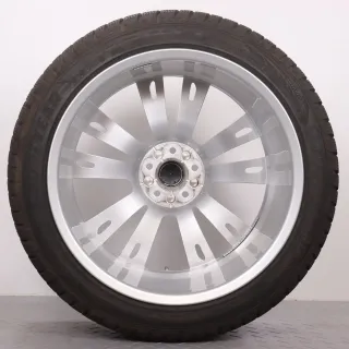 Winterräder 20 Zoll Audi A8 S8 4N D5 Original Felgen 4N0601025Q Winterreifen 7,5-8mm DOT24 265/40R20 104V XL AO Goodyear Ultragrip Performance GEN-1 Silber 9x20ET40 RDK - Bild 8