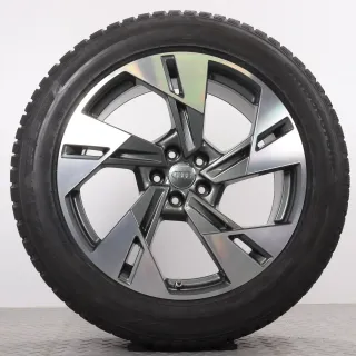 Winterräder 20 Zoll Audi e-tron GE & Q8 etron Original Felgen 4KE601025T Winterreifen DOT22 NEU DEMO 255/50R20 109H XL AO Bridgestone Blizzak LM-80 Evo 9x20ET38 - Bild 4