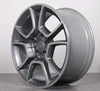 1x Alufelge 19 Zoll Audi Q3 8U Original Einzelfelge Ersatzfelge 10-Speichen Felge 8U0071499 4EE / 8U0071499 grau glanzgedreht 8,5x19ET36 5x112 57,1mm NEU - Bild 2