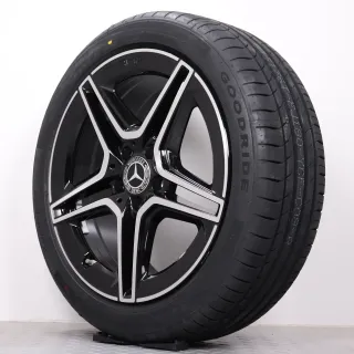 Sommerräder 18 Zoll Mercedes-Benz A-Klasse W177 V177 B-Klasse W247 CLA-Klasse C118 X118 Original Felgen A1774011500 Sommerreifen 225/45R18 95W XL Hankook 7,5x18ET49 - Bild 6
