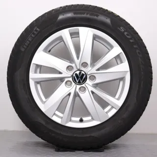 Winterräder 16 Zoll VW Touran II 5T Original Felgen Karlstad 5TA601025Q Winterreifen 205/60R16 96H XL Pirelli Sottozero 3 Seal-Inside DOT20&23 6mm & 6,5mm - Bild 5
