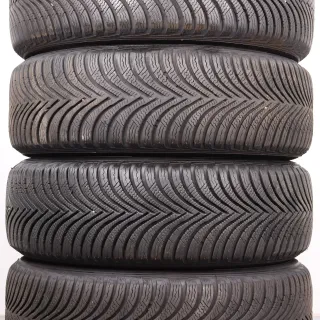Winterräder 16 Zoll VW T-Roc A1 Original Felgen 2GA071496A Winterreifen DOT24 205/60R16 92H AO Michelin Alpin 5 Corvara silber 6x16ET45 5x112 Alufelgen Winterradsatz - Bild 9