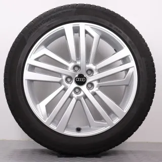 Winterräder 20Zoll Audi Q5 SQ5 FY Original Felgen 80A601025L Winterreifen 8mm DOT24 255/45R20 101V AO Continental Winter Contact TS850P SUV 5-Designspeichen 8x20ET39 NEUWERTIG - Bild 3
