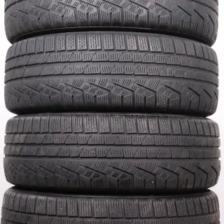 Winterräder 19 Zoll VW Tiguan II & Allspace Original Felgen 5NA601025N Winterreifen 5-5,5 & 5,5-6mm 235/50R19 103H XL AO Pirelli Sottozero Serie II Auckland silber RDK - Bild 10