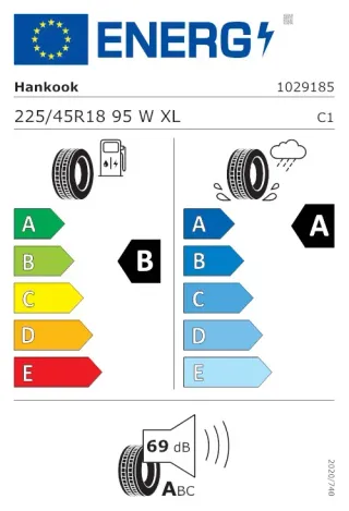 Sommerräder 18 Zoll Mercedes-Benz A-Klasse W177 B-Klasse W247 CLA-Klasse W118 V118 Original Felgen A1774010600 Sommerreifen 225/45R18 95W XL (Extra Load) Hankook Ventus Prime 4 - Bild 10