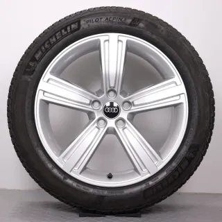 Winterräder 19 Zoll Audi A8 S8 4N D5 Original Felgen 4N0601025J Reifen 235/50R19 103H XL AO 6,5mm Michelin Pilot Alpin 5 DOT4820 - Bild 2