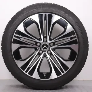Winterräder 19 Zoll Mercedes-Benz W214 S214 Original Felgen A2144012300 Winterreifen 4-4,5mm DOT23&24 245/45R19 102H XL MO (Mercedes-Original) Continental Winter Contact TS860S - Bild 8