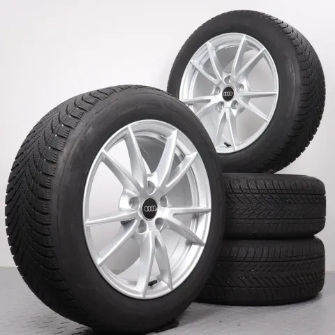 Background image for Winterräder 17 Zoll Audi A5 FU B10 Original Felgen 8B3601025A Winterreifen DOT24&25 5,5-6mm & 7-7,5mm 215/55R17 Goodyear Ultragrip Performance 3