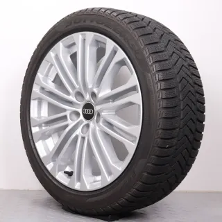 Winterräder 18 Zoll Audi A5 S5 F5 8W Original Felgen 8W0601025EE Winterreifen DOT22&23 245/40R18 97V XL AO Goodyear Ultragrip Performance GEN-1 Silber 8x18ET31 - Bild 10